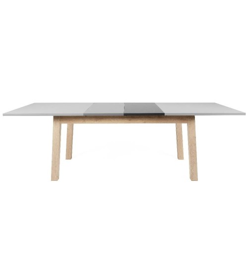 Tavolo allungabile H Epik 50A colore rovere grigio 160x90x75