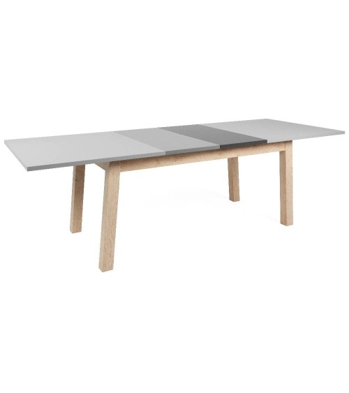 Tavolo allungabile H Epik 50A colore rovere grigio 160x90x75