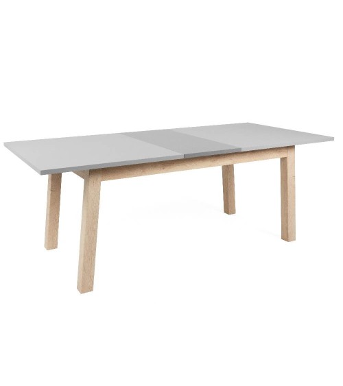 Tavolo allungabile H Epik 50A colore rovere grigio 160x90x75