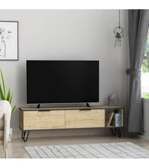 Porta tv Furoki colore rovere 150x50