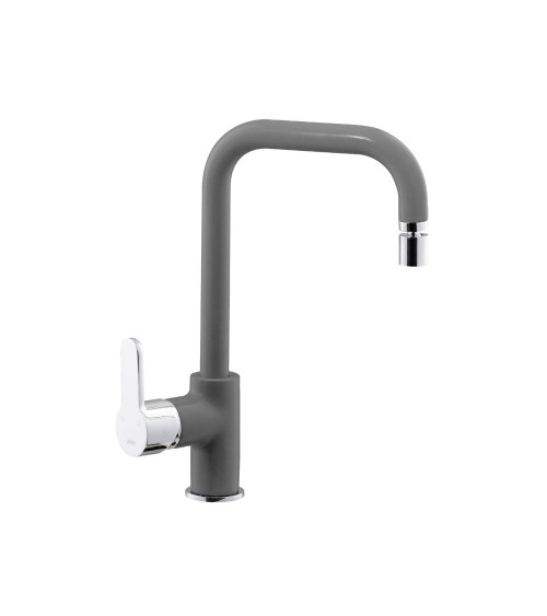 Miscelatore Lento granito croma mat