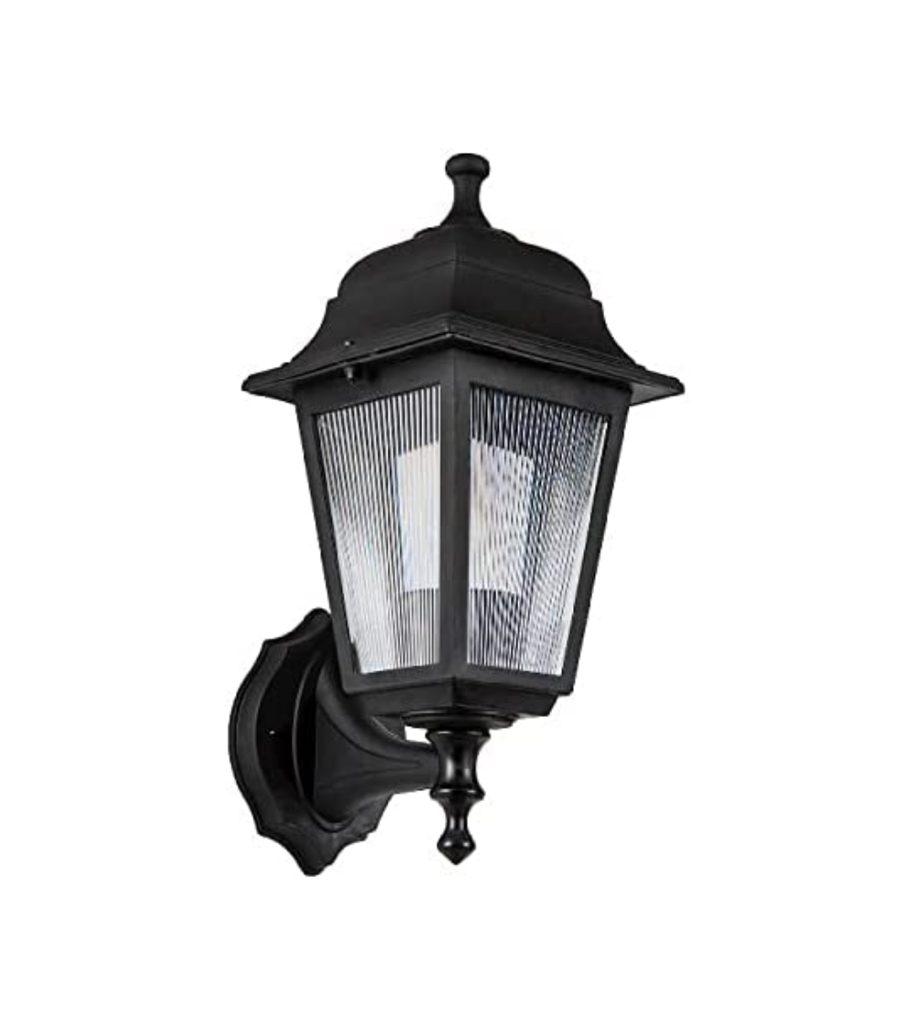 Lampada a parete abs nera triangolare MDL2826