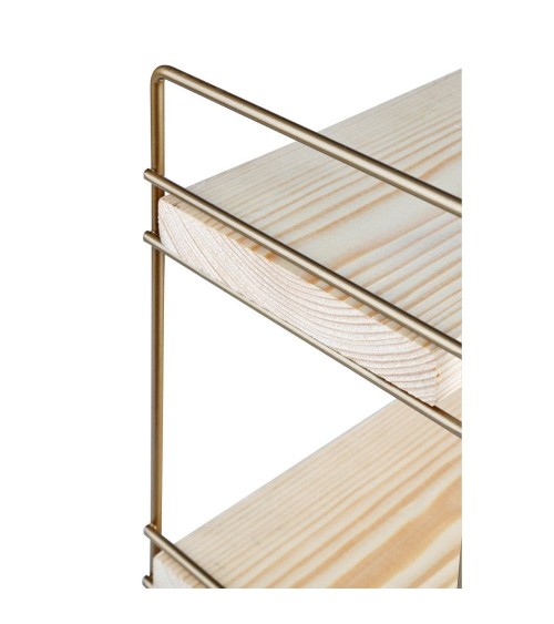 Scaffale Hobby 3 ripiani 40x13x40 bronzo ASZ1572