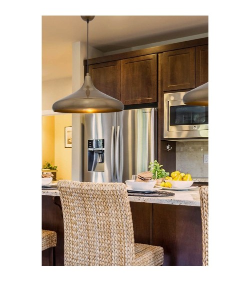 Lampada a sospensione Navada ASZ1345 metallo bronzo