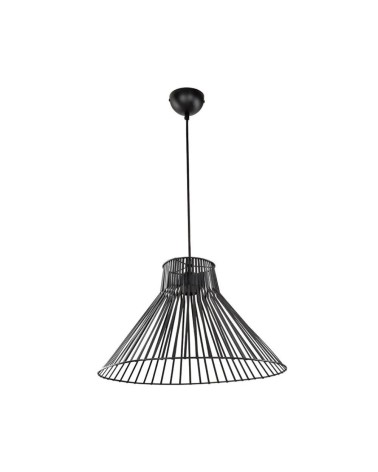 Lampada a sospensione Panama MDL4135 filo metallico nero