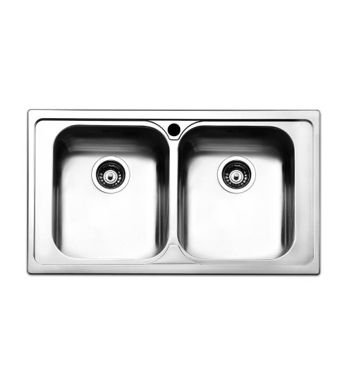 Lavello 86x50 2 vasche SAXT322A