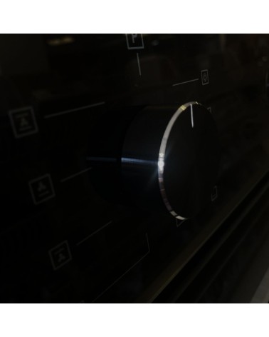 Maxi forno 90 cm Samet Apollo con timer meccanico nero