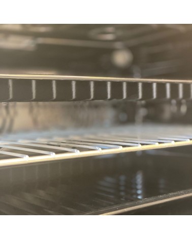 Maxi forno 90 cm Samet Apollo con timer meccanico nero