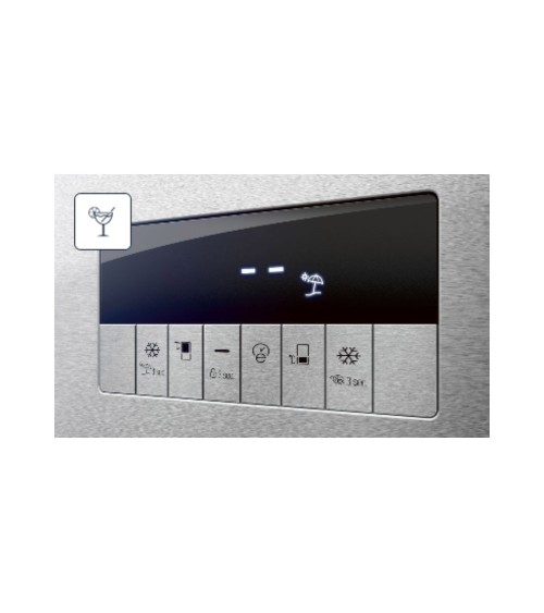 Frigorifero combinato Grundig libera installazione total no frost GKN26840XN INOX classe E