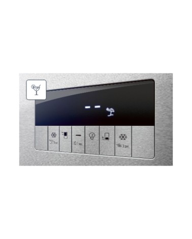 Frigorifero combinato Grundig libera installazione total no frost GKN26840XN INOX classe E