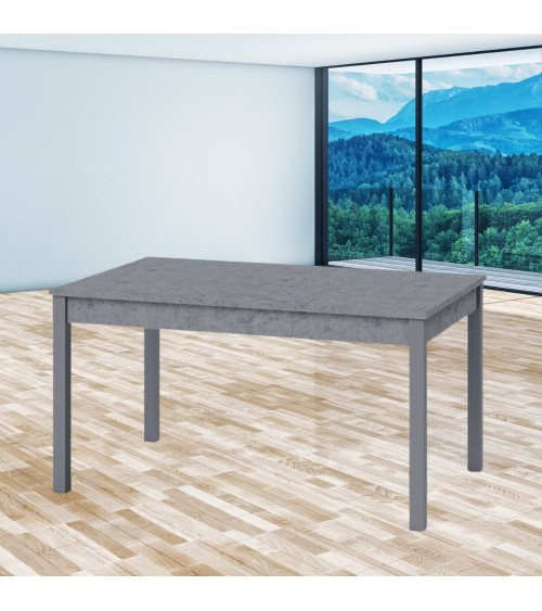 Tavolo allungabile Firenze cemento 110x70