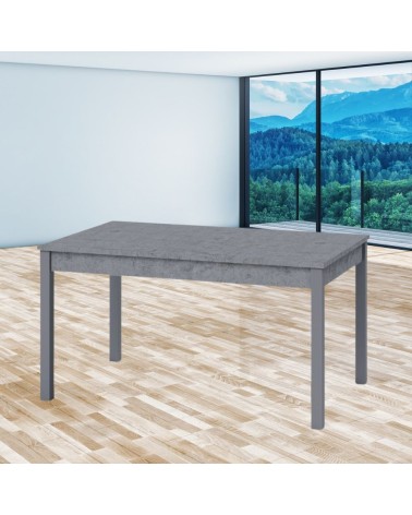 Tavolo allungabile Firenze cemento 110x70