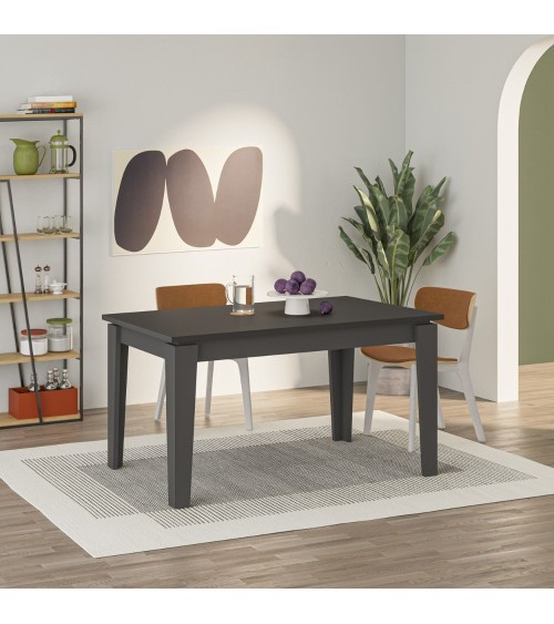 Tavolo allungabile Tolmen antracite 140x80 cm