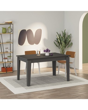Tavolo allungabile Tolmen antracite 140x80 cm