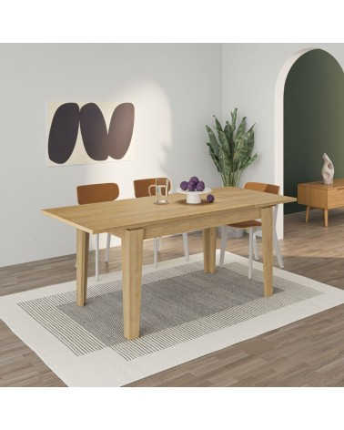 Tavolo allungabile Tolmen rovere oak 140x80 cm