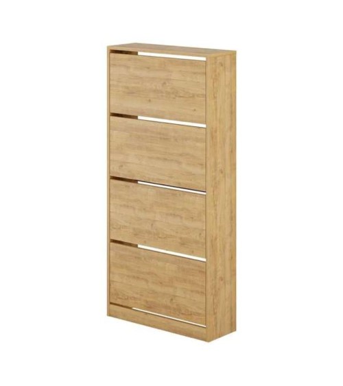 Scarpiera SHC540OAK quattro ante a ribalta rovere