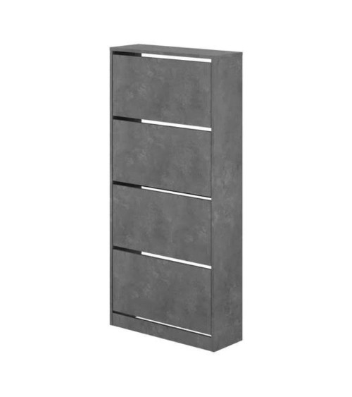 Scarpiera SHC540RETRO quattro ante a ribalta retro grey