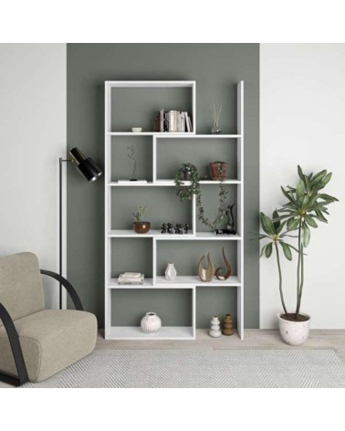 Libreria Wish estensibile angolare bianca 200h