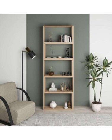 Libreria Wish estensibile angolare rovere 200h