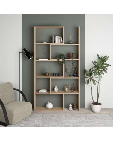 Libreria Wish estensibile angolare rovere 200h