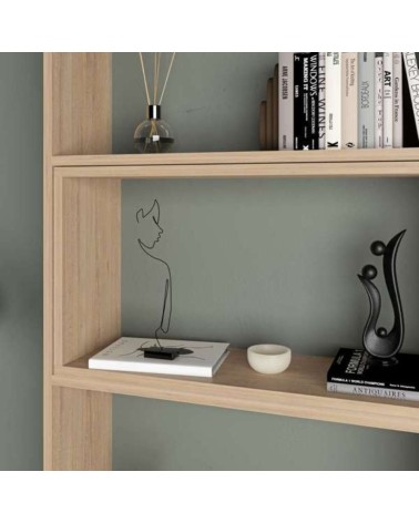 Libreria Wish estensibile angolare rovere 200h