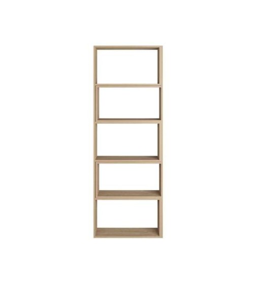 Libreria Wish estensibile angolare rovere 200h