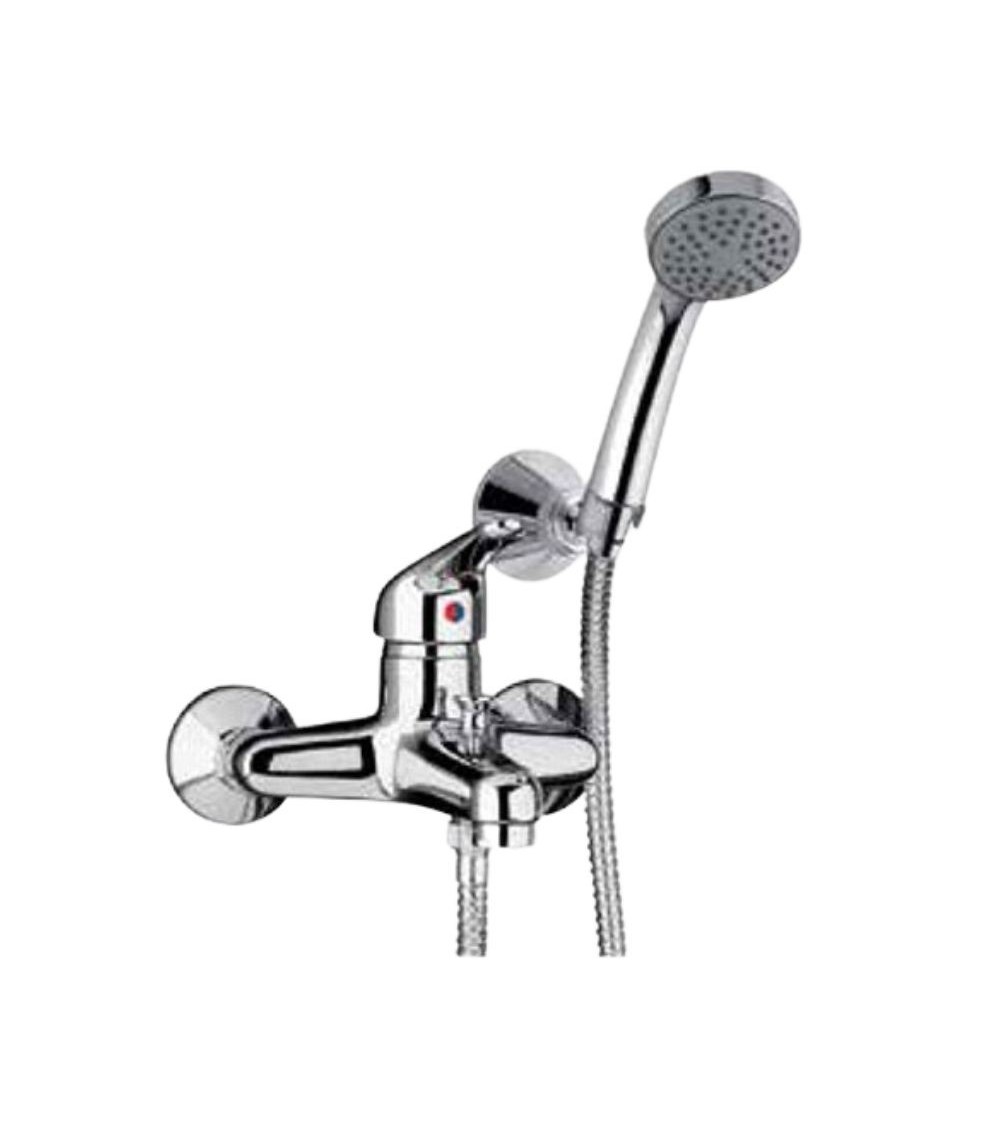 Miscelatore vasca da bagno Paini 44CR105 con doccia