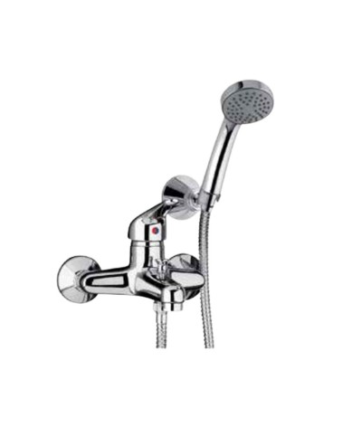 Miscelatore vasca da bagno Paini 44CR105 con doccia
