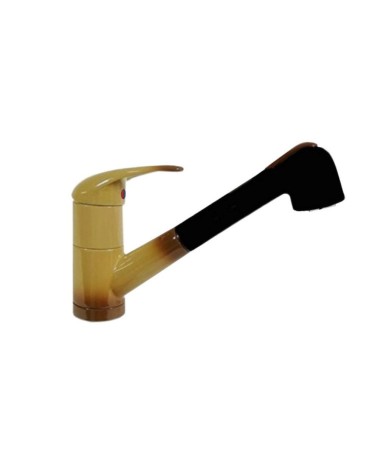 Miscelatore da cucina Mixo Paini 45DE568TCZ terra di francia doccetta estraibile