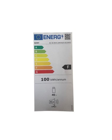 Samet Ametista 50 inox frigo bar hotel reversibile