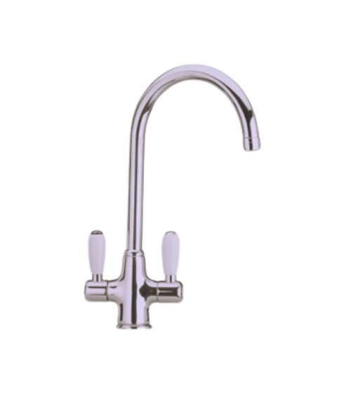 Rubinetto da cucina Paini 84CN544 satinato comandi ceramica