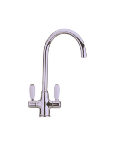 Rubinetto da cucina Paini 84CN544 satinato comandi ceramica