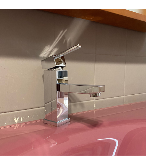 Miscelatore bagno Quadra lavabo cromato