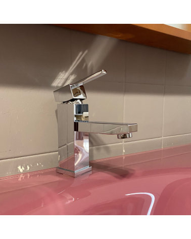 Miscelatore bagno Quadra lavabo cromato