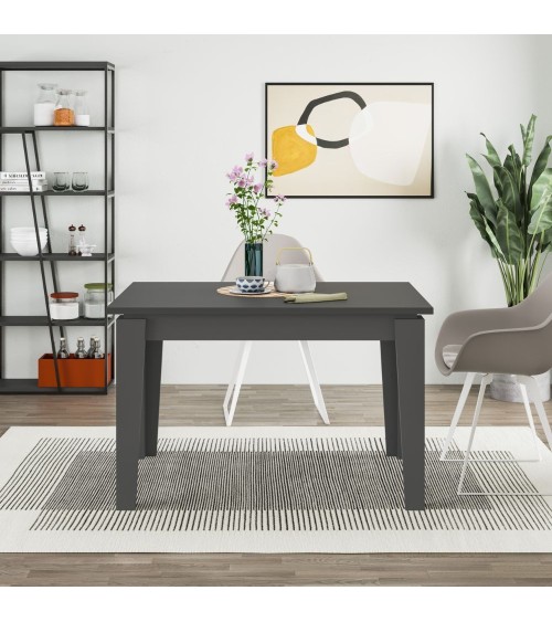 Tavolo allungabile Megaron antracite 120x80 cm