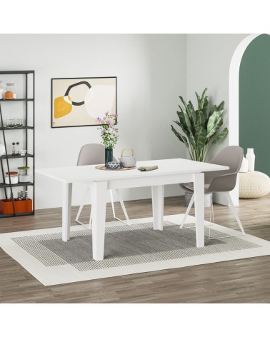 Tavolo allungabile Megaron bianco 120x80 cm