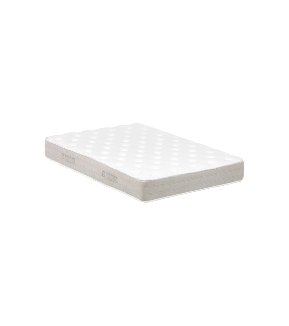 Materasso una piazza e mezza Tulio a molle 120x190x25h tessuto antibatterico