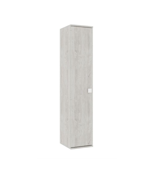 Armadio 45x52x223h con anta bianco consumato
