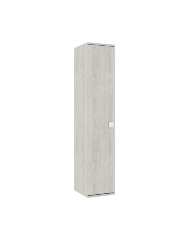 Armadio 45x52x223h con anta bianco consumato