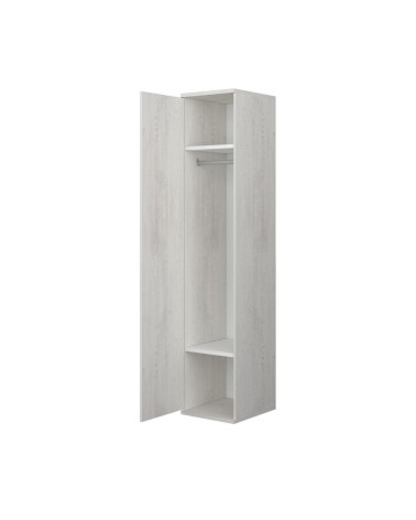 Armadio 45x52x223h con anta bianco consumato