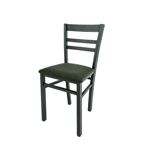 Sedia Cromica in legno verde set 2 pezzi