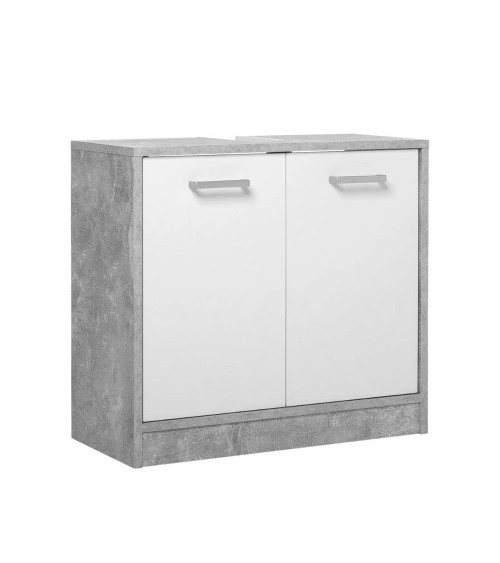 Set bagno Madeira beton bianco