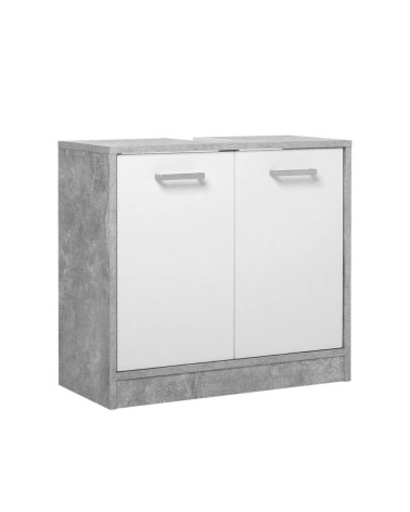 Set bagno Madeira beton bianco