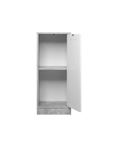 Set bagno Madeira beton bianco
