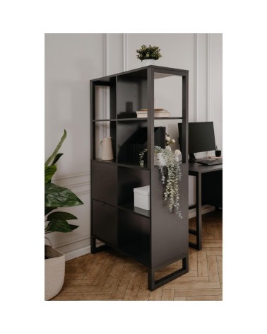 Libreria a giorno Sumatra20A antracite bifacciale