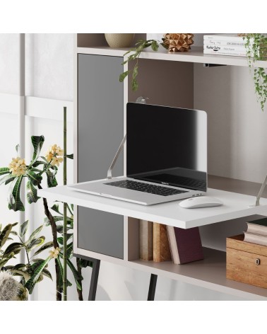 Mobile multiuso Tatti tortora bianco antracite