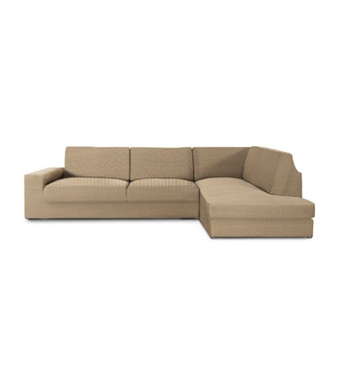 Copridivano Jaz angolare destro beige 350-500