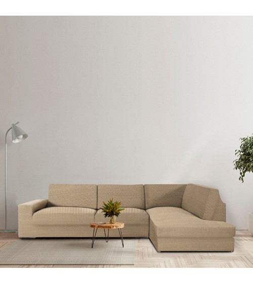 Copridivano Jaz angolare destro beige 350-500