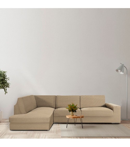 Copridivano Jaz angolare sinistro beige 350-500
