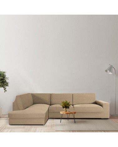 Copridivano Jaz angolare sinistro beige 350-500